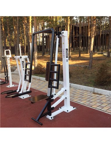 Уличный тренажер жим от груди с регулировкой AVU004