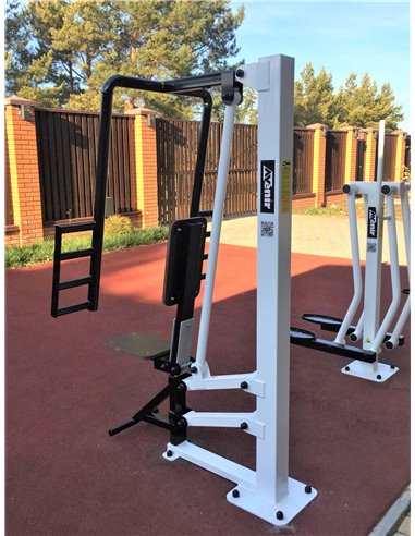 Уличный тренажер жим от груди с регулировкой AVU004