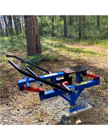 Уличный тренажер гребля AVU009