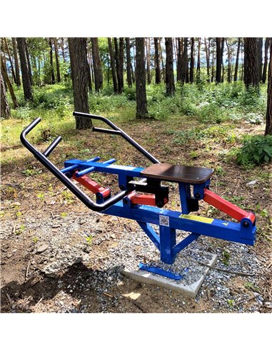 Уличный тренажер гребля AVU009