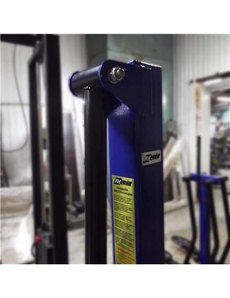 Уличный тренажер жим ногами AVU012