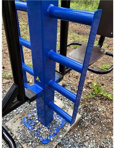 Уличный тренажер жим ногами двойной AVU013