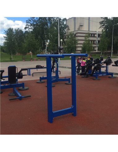 Уличный тренажер брусья Y-образные AVU022