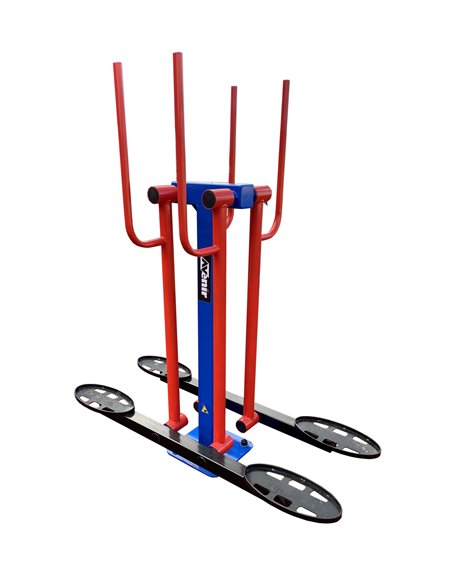 Уличный тренажер лыжный ход двойной AVU038