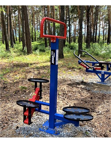 Уличный тренажер степпер, твистер AVU060