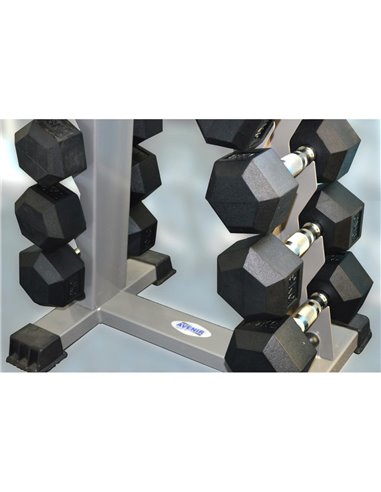 Стойка Елочка для фитнес гантелей на 10 пар AV607/80