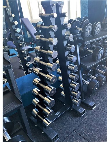 Стойка Елочка для фитнес гантелей на 10 пар AV607/80