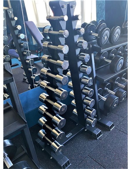 Стойка Елочка для фитнес гантелей на 10 пар AV607/80