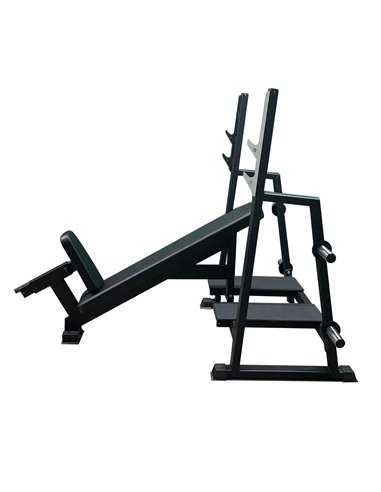 Скамья для жима под углом вверх усиленная AV102/80c