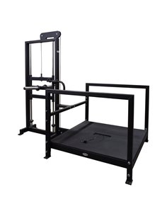 Тренажер для приседаний с отягощением поясом AV320/80