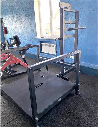 Тренажер для приседаний с отягощением поясом AV320/80