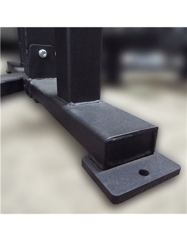 Стойка для пауэрлифтинга с жимовой скамьей AV131/80