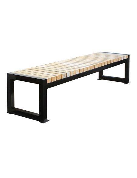 Скамья парковая без спинки AVU064