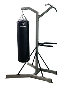 Стойка для боксерского мешка с брусьями и перекладиной AV916/80