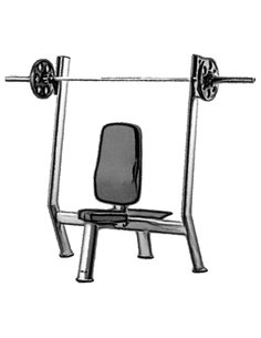 Скамья для вертикального жима AV104/100
