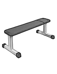Скамья горизонтальная AV105/50