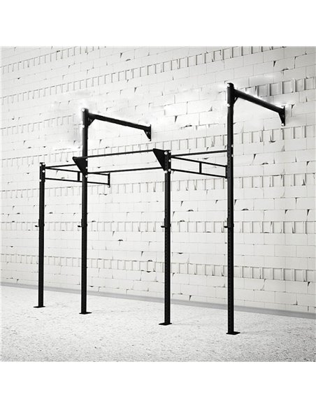 Рама функциональная 4000х1800х2758/3758 пристенная Кроссфит AV868/80