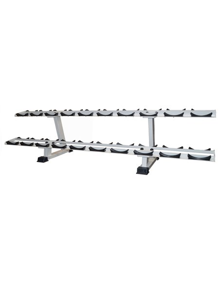 Подставка гантельная 2-х ярусная на 10 пар AV601/80