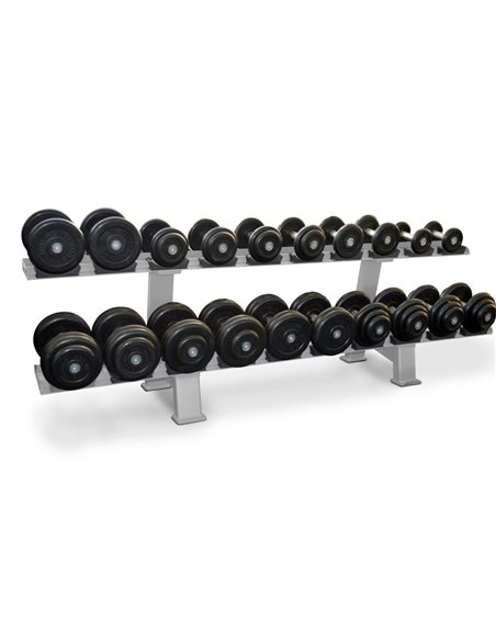 Подставка гантельная 2-х ярусная на 12 пар AV602/100