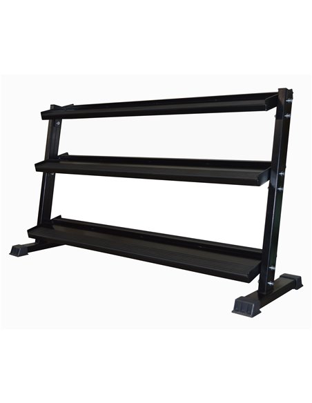 Подставка гантельная 3-х ярусная на 10 пар AV603/80 Подставка гантельная 3-х ярусная на 10 пар AV603/80