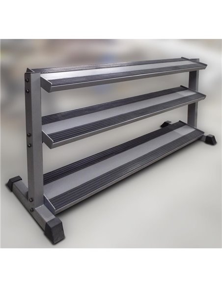 Подставка гантельная 3-х ярусная на 10 пар AV603/80 Подставка гантельная 3-х ярусная на 10 пар AV603/80