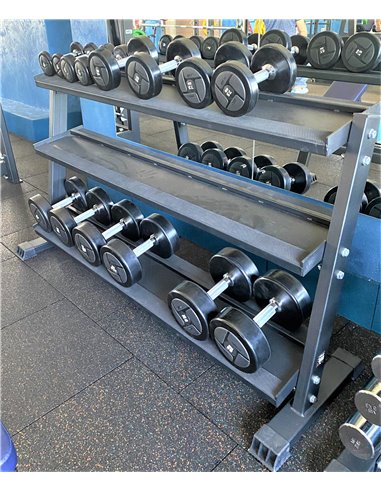 Подставка гантельная 3-х ярусная на 10 пар AV603/80