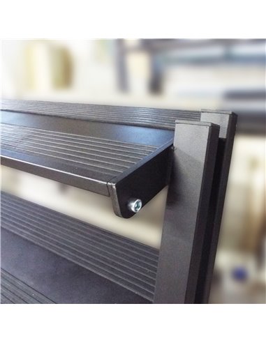 Подставка для гексагональных гантелей 3-х ярусная на 15 пар AV631/80