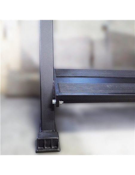 Подставка для гексагональных гантелей 3-х ярусная на 15 пар AV631/80