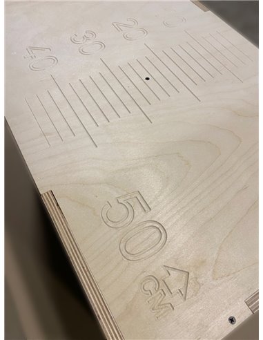 Плиометрический бокс, 750х500х600 мм, дерево AV888/80