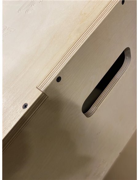 Плиометрический бокс, 750х500х600 мм, дерево AV888/80