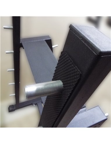 Подставка для фиксированных штанг на 10 штук AV641/80