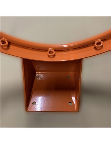 Кольцо баскетбольное №7 усиленное (120х100) AV435/50