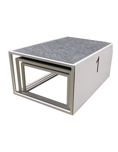 Пьедестал для награждения 2400x580x380 облегченный AV448/50