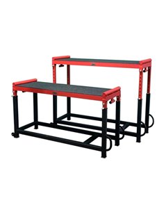 Плинты для тяжелой атлетики регулируемые 1500х500х800-1200мм (пара) AV918/80