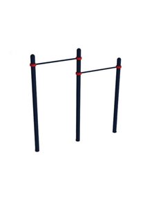 Воркаут каскад высоких турников двойной Д-108 AVW004 