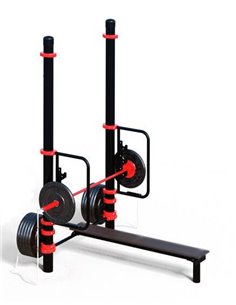 Воркаут тренажер для жима штанги, нагрузка 95 кг Д-108 AVW014