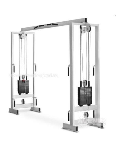 Блочная рама двойная (кроссовер) 2х70 кг AV202/100