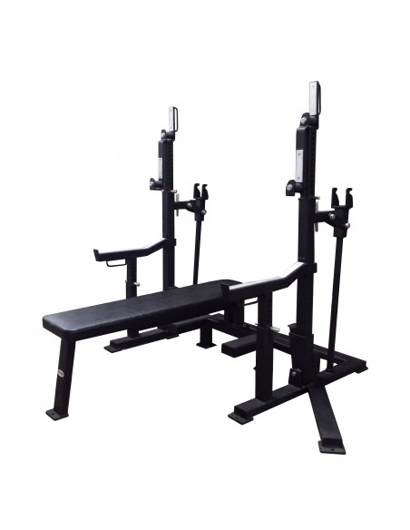 Стойка для пауэрлифтинга с жимовой скамьей AV131/80