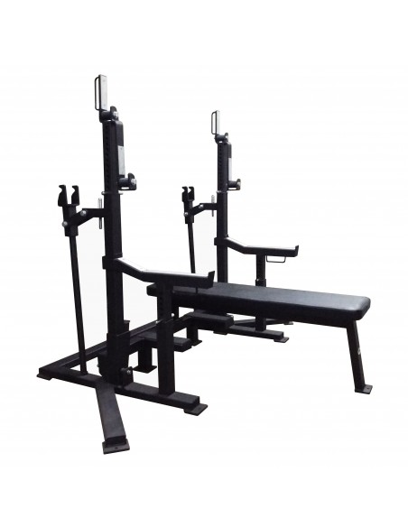 Стойка для пауэрлифтинга с жимовой скамьей AV131/80