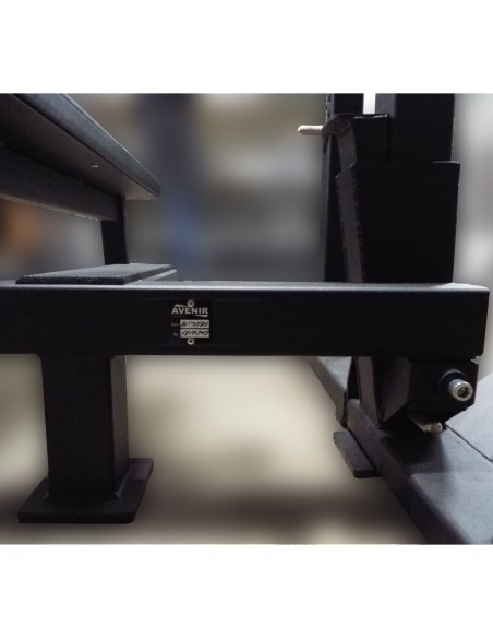 Стойка для пауэрлифтинга с жимовой скамьей AV131/80