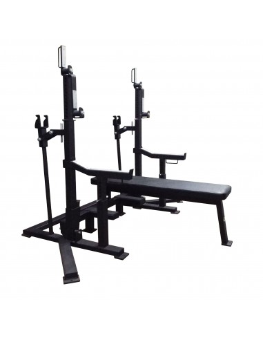 Стойка для пауэрлифтинга с тремя скамьями AV132/80
