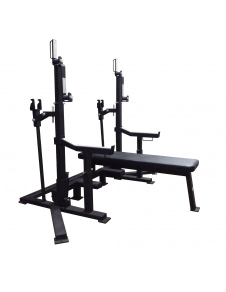 Стойка для пауэрлифтинга с тремя скамьями AV132/80