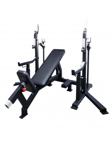 Стойка для пауэрлифтинга с тремя скамьями AV132/80