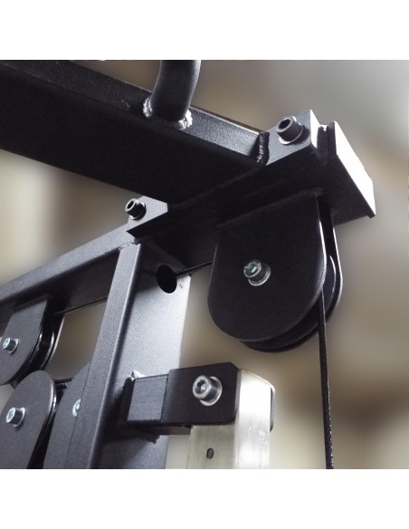 Блочная рама сдвоенная угловая (кроссовер угловой) 2х70 кг AV204/80