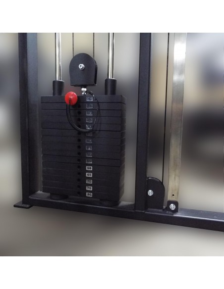 Блочная рама сдвоенная угловая (кроссовер угловой) 2х70 кг AV204/80