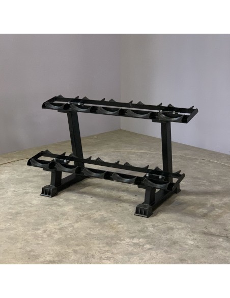 Подставка гантельная 2-х ярусная на 5 пар AV656/80