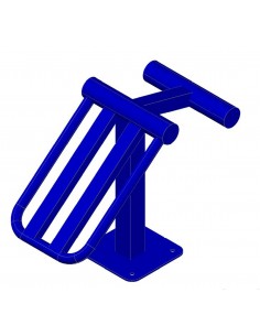 Уличный тренажер скамья для пресса AVU023