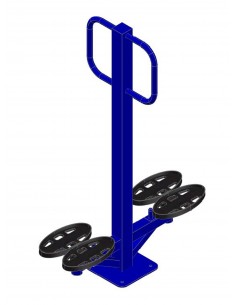 Уличный тренажер твистер двойной AVU020