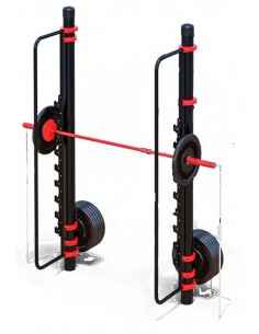 Воркаут тренажер для приседаний со штангой, нагрузка 115...