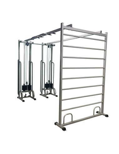 Блочная рама двойная со шведской стенкой МТБ-5...